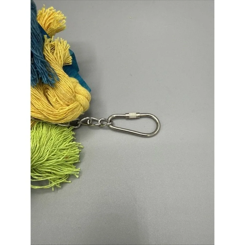 Featherland Paradise Knots N Blocks Hanging Colorful Toy For‎ Parrots NWOB